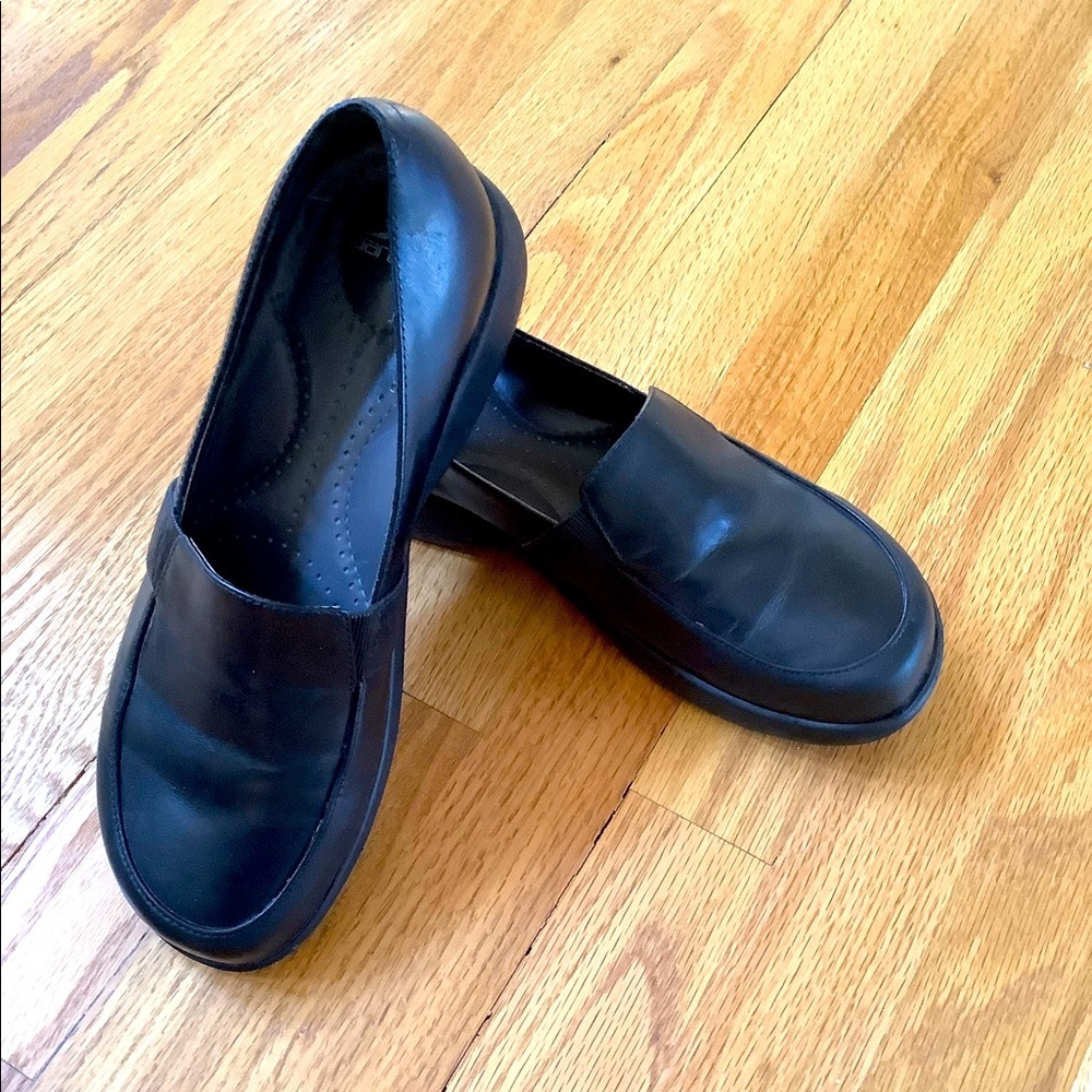 Dansko Black Leather Shoes